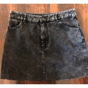 Black Corduroy Skirt